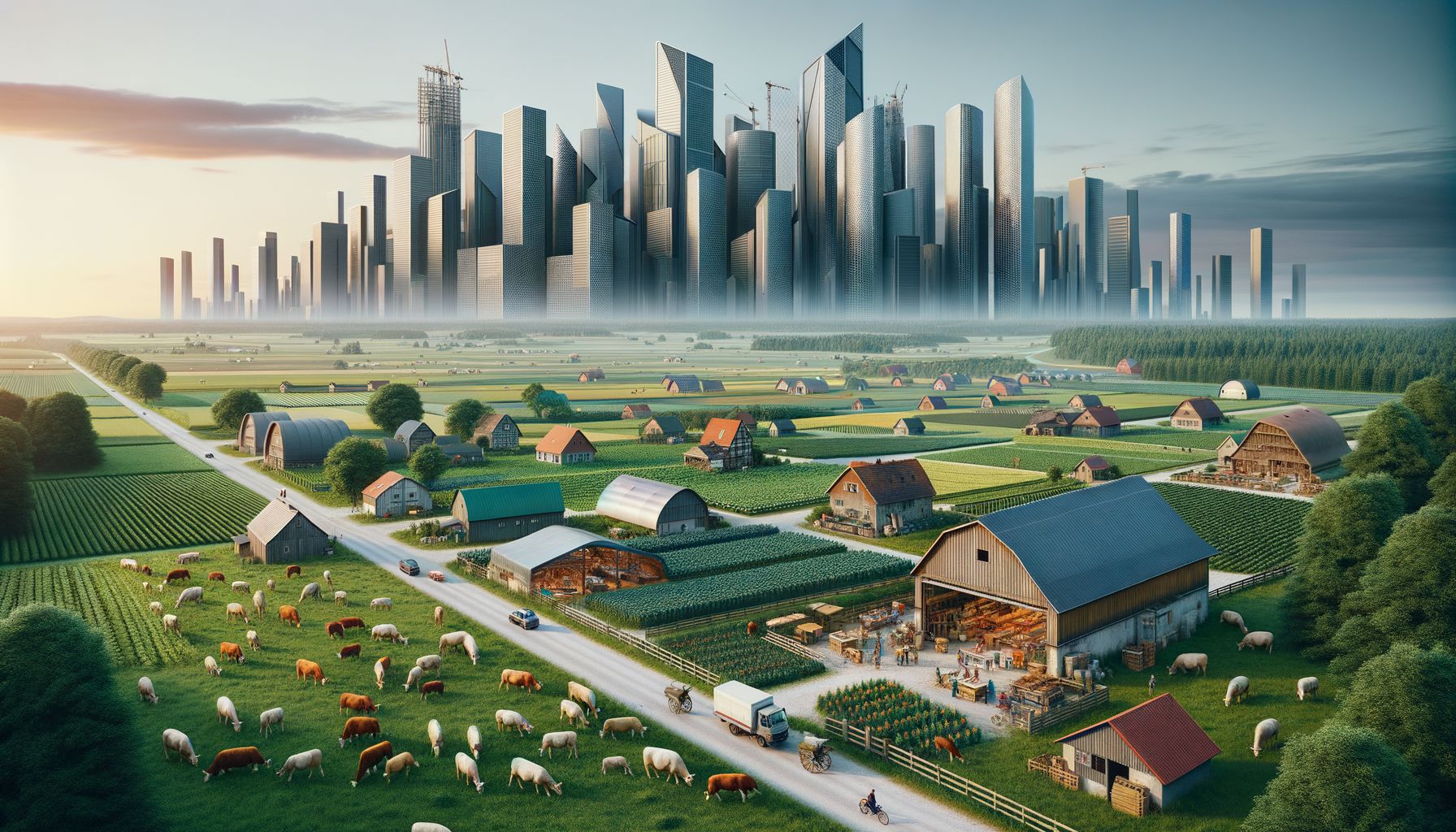 Moderne Landwirtschaft heute